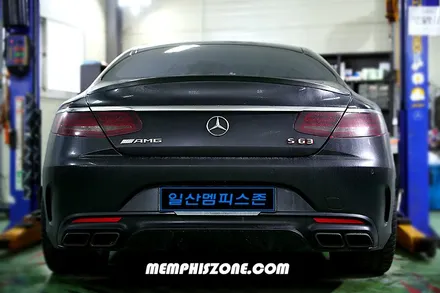 [벤츠] AMG S63 쿠페 (W222) 캘리퍼도색 - 세라믹 오렌지 - 일산 멤피스존 드레스업 튜닝 수입차 전문 캘리퍼도색 잘하는곳 파주 운정 / 경기 파주