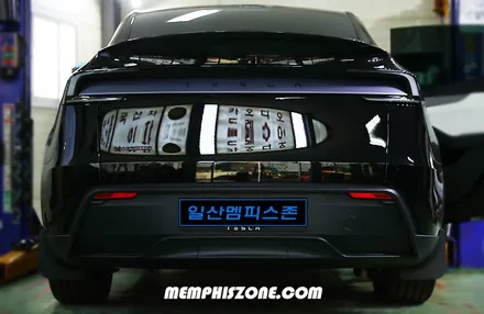 [테슬라] 모델Y 쥬니퍼 캘리퍼도색 - 익스트림 레드 - 일산 멤피스존 파주 운정 드레스업 튜닝 슈퍼카 전문 / 경기 파주