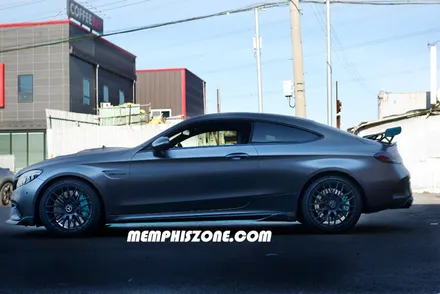 [벤츠] AMG C63 우레탄 캘리퍼도색 - 커스텀 민트(개인맞춤컬러) - 일산멤피스존 - 서울 경기 일산 파주 브레이크 캘리퍼도색 드레스업 튜닝 복원 잘하는곳 / 파주 운정로