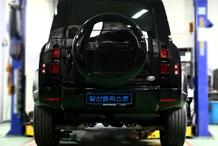 [랜드로버] 디펜더 숏바디 캘리퍼도색 - 일산멤피스존 파주 운정 캘리퍼도색 잘하는곳&가격 비용 - 드레스업 튜닝 / 파주 운정로