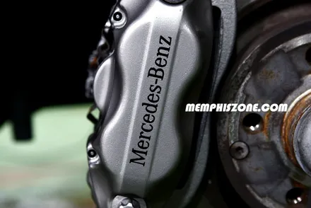 [벤츠] S500 (W221) 캘리퍼도색 - 일산멤피스존 브레이크 복원 드레스업 튜닝 일산 파주 운정 캘리퍼도색 잘하는곳&비용 가격 / 파주 운정로
