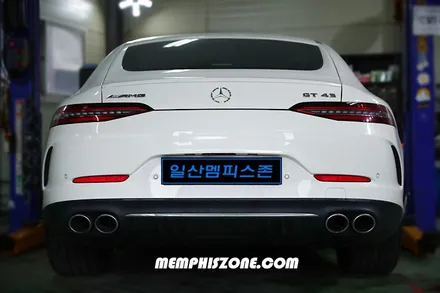 [벤츠] AMG GT43 브레이크 캘리퍼도색 - 세라믹 오렌지 - 일산 멤피스존 - 일산 파주 운정 드레스업 튜닝 잘하는곳 / 경기 파주