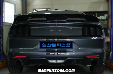 [포드] 머스탱 우레탄 캘리퍼도색 - 익스트림 레드 + 커스텀 레터링 - 일산 멤피스존 파주 운정 드레스업 튜닝 슈퍼카 전문 / 경기 파주