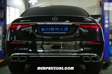 [벤츠] S560(W223) 캘리퍼도색 - 커스텀 그레이(개인주문 컬러) - 일산 멤피스존 - 파주 운정 드레스업 튜닝 슈퍼카 전문 / 경기 파주