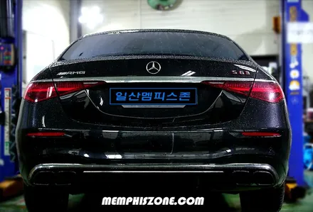 [벤츠] S560(W223) 브레이크 캘리퍼도색 - 세라믹 오렌지 - 일산 멤피스존 - 파주 운정 드레스업 튜닝 슈퍼카 전문 / 경기 파주