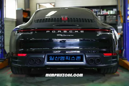 [포르쉐] 911 카레라(992) 캘리퍼도색 - 익스트림 레드 - 일산 멤피스존 - 파주 운정 드레스업 튜닝 슈퍼카 수입차 전문 / 경기 파주