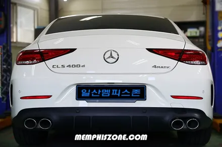 [벤츠] CLS 400d (C257) 브레이크 캘리퍼도색 - 리얼 카퍼(구리색) - 일산 멤피스존 드레스업 튜닝 - 파주 운정 캘리퍼도색 비용 / 경기 파주