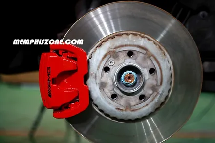 [벤츠] AMG E53 (W206) 브레이크 캘리퍼도색/비용/시간 - 익스트림 레드 - 일산 멤피스존 드레스업 튜닝 - 파주 운정 / 경기 파주