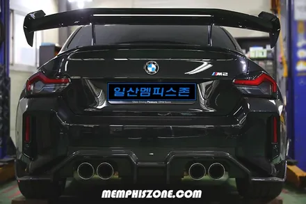 [BMW] M2 (G87) 브레이크 캘리퍼도색 - 커스텀 골드 - 일산 멤피스존 드레스업 튜닝 - 캘리퍼도색 비용 잘하는곳 / 경기 파주
