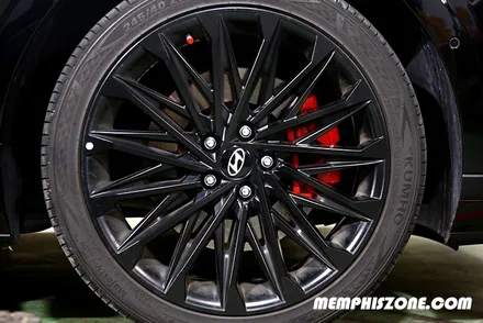 [현대] 그랜져 브레이크 캘리퍼도색 - 익스트림 레드 - 일산 멤피스존 캘리퍼도색 잘하는곳 / 경기 파주