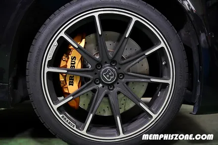 [벤츠] S400d (W223) 브레이크 캘리퍼도색 - 세라믹 오렌지 - 일산 멤피스존 브라부스 드레스업 튜닝 - 캘리퍼도색 잘하는곳 비용 시간 / 경기 파주