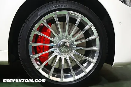 [벤츠] S500 (W223) 브레이크 캘리퍼도색 - 익스트림 레드 - 일산 멤피스존 드레스업 튜닝 / 경기 파주