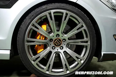 [벤츠] CLS63 AMG (W218) 캘리퍼도색 - 커스텀 오렌지 - 일산 멤피스존 서울 경기 파주 운정 캘리퍼도색 잘하는곳 비용 / 경기 파주