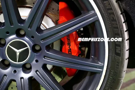 [벤츠] AMG CLS63 (W218) 브레이크 캘리퍼도색 - 커스텀 오렌지 - 일산 멤피스존 드레스업 튜닝 - 캘리퍼도색비용 파주 운정 / 경기 파주