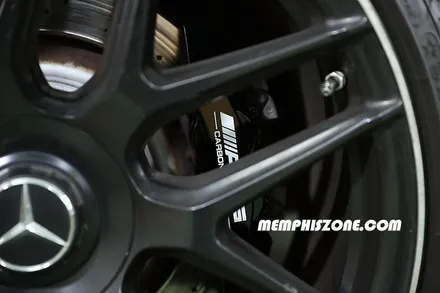 [벤츠] CLS63 AMG (W218) 캘리퍼도색 - 메탈릭 블랙 - 일산멤피스존 서울 경기 파주 운정 드레스업 튜닝 잘하는곳 비용 / 경기 파주