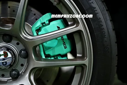 [벤츠] AMG CLA45(C118) 캘리퍼도색 - 커스텀 민트(개인주문컬러) - 일산 멤피스존 수입차 전문 드레스업 튜닝 잘하는곳 파주 운정 / 경기 파주