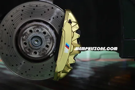 [BMW] F90 M5 우레탄 캘리퍼도색 - 리얼 골드 - 일산멤피스존 - 서울 경기 일산 파주 브레이크 캘리퍼도색 잘하는곳 비용 신형개조 컨버젼 / 파주 운정로