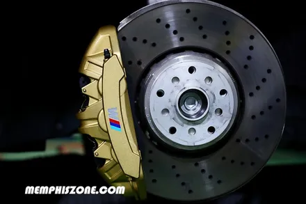 [BMW] M5 (G90) 캘리퍼도색 - 리얼 골드 - 일산 멤피스존 - 드레스업 튜닝 파주 운정 슈퍼카전문 / 경기 파주