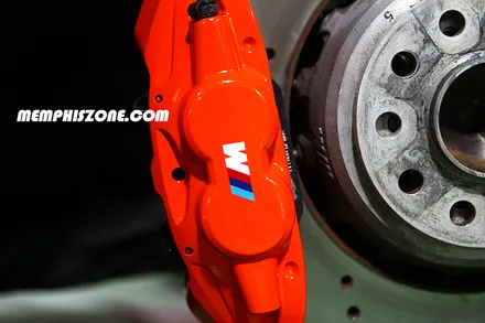 [BMW] M4 우레탄 캘리퍼도색 - 커스텀 오렌지(개인주문컬러) - 일산멤피스존 - 서울 경기 일산 파주 브레이크 캘리퍼도색 잘하는곳 비용 신형개조 컨버젼 / 파주 운정로