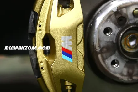 [BMW] 740d (G11) 브레이크 캘리퍼도색 - 리얼 골드 - 일산 멤피스존 캘리퍼도색 잘하는곳 / 경기 파주