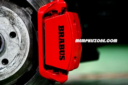 [벤츠] AMG S63(W222) 캘리퍼도색(브라부스 레터링) - 일산멤피스존 - 서울 경기 일산 파주 브레이크 캘리퍼도색 드레스업 튜닝 복원 잘하는곳 / 파주 운정로