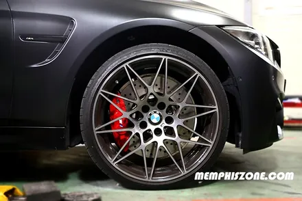 [BMW] F82 M4 브레이크 캘리퍼도색 - 익스트림 레드 - 일산 멤피스존 - 캘리퍼도색 잘하는곳 / 파주 운정로