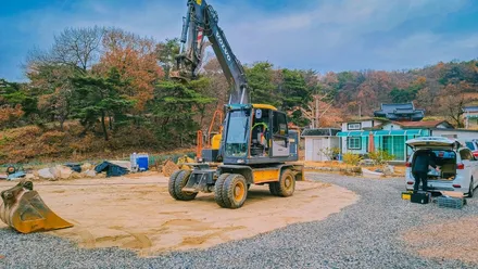 대구 경북 포크레인 굴삭기 어라운드뷰 옴니뷰 NS4 / 대구 서구 이현동