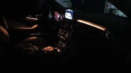벤츠CLA 순정엠비언트 업그레이드, 벤츠CLA45 amg를 풀체인지 실내 부럽지 않게 바꿔보자^^ / 대구 서구 이현동