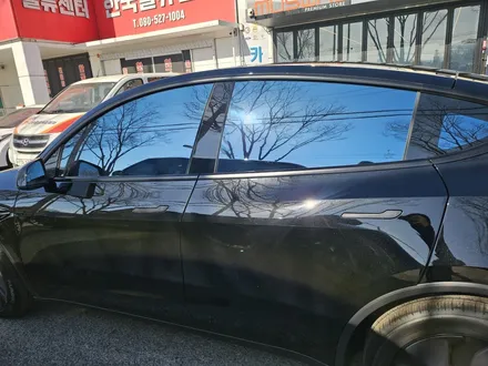 대구 테슬라 모델Y 썬팅 잘하는곳 블락포디 스카이블루 농도 조합 시공 리뷰 / 대구 서구 이현동