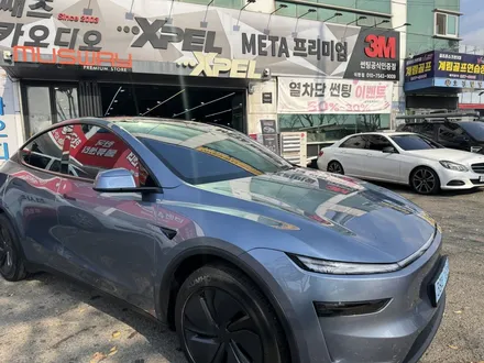 테슬라 주니퍼 대구 블락포디 스카이블루 신차패키지 시공 / 대구 서구 이현동