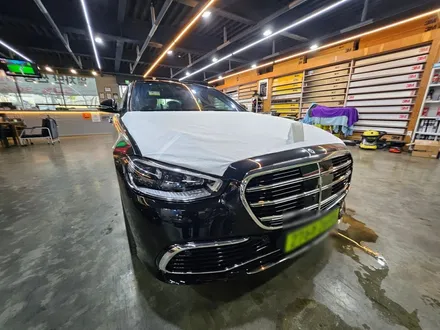 [썬팅] 벤츠 S450 4Matic 윈도우 틴팅 비금속 필름 블락포디 디토 35% 15% 선택한 이유 / 대구 서구 이현동