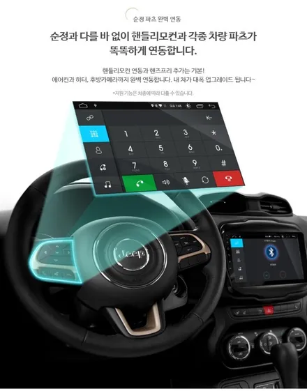 파인드라이브 A1 올뉴크루즈에 안드로이드 올인원 파인드라이브 A1 장착 / 대구 서구 이현동