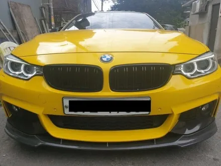 BMW 4시리즈/무광크롬/전체랩핑/무광크롬티파니/랩핑저렴한곳/랩핑제거 / 구리시 갈매동