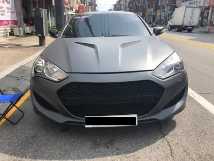 제네시스쿠페 (메탈릭 펄레드) 전체랩핑 시공 / 구리시 갈매동