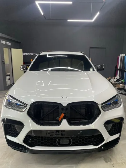 [랩팩토리][전체랩핑] BMW X6M 에이버리 사틴블랙 전체랩핑 / 구리시 갈매동