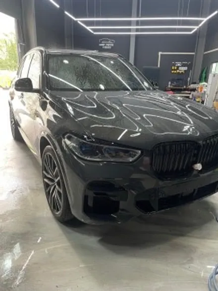 [랩팩토리]bmw x5사틴화이트전체랩핑 / 구리시 갈매동