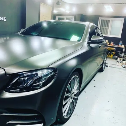 벤츠 E클래스 E300 전체랩핑 시공 / 제이엠커스텀 / 구리시 갈매동