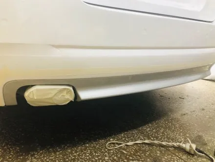 BMW 5시리즈(F10) 유광화이트 전체랩핑 / 구리시 갈매동