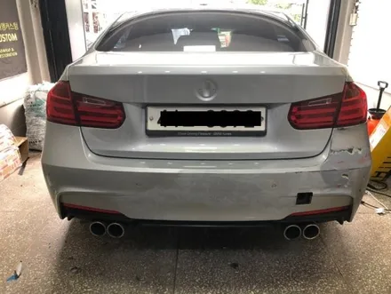 BMW 3시리즈 랩핑제거/전체랩핑/카빈스/흰색전체랩핑 / 구리시 갈매동