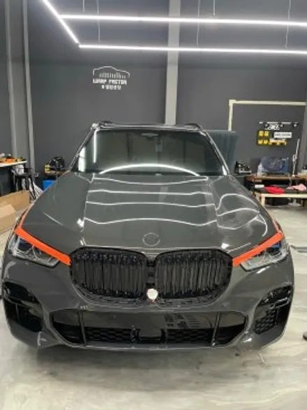 [랩팩토리]bmw x5사틴화이트전체랩핑 / 구리시 갈매동