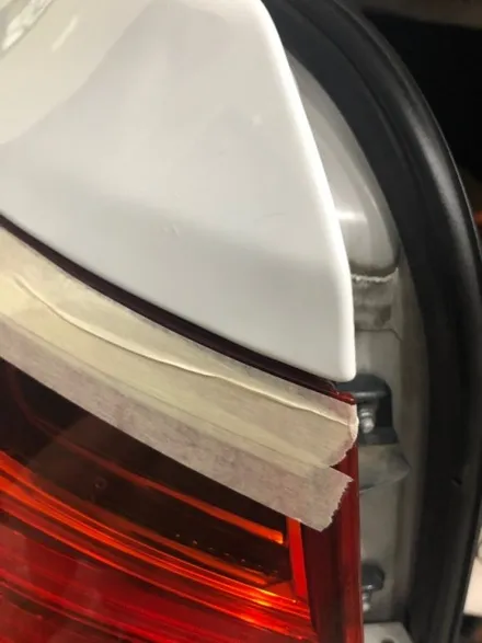 BMW 3시리즈 랩핑제거/전체랩핑/카빈스/흰색전체랩핑 / 구리시 갈매동
