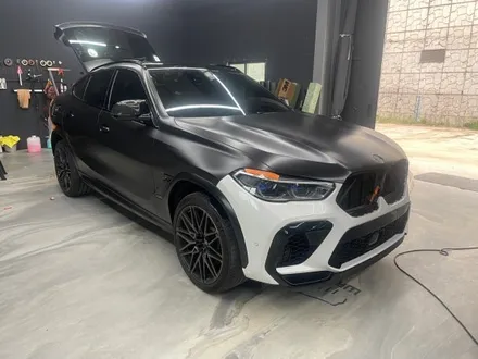 [랩팩토리][전체랩핑] BMW X6M 에이버리 사틴블랙 전체랩핑 / 구리시 갈매동