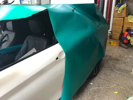 BMW 4시리즈/무광크롬/전체랩핑/무광크롬티파니/랩핑저렴한곳/랩핑제거 / 구리시 갈매동