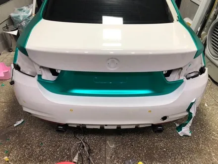 BMW 4시리즈/무광크롬/전체랩핑/무광크롬티파니/랩핑저렴한곳/랩핑제거 / 구리시 갈매동