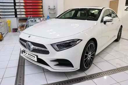 벤츠 CLS 400d 브이쿨K로 전체썬팅 시공기 2탄! / 제주 도남동