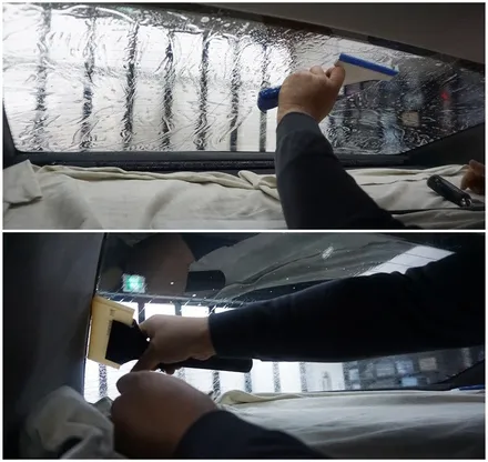 제주신차패키지 그랜저IG 프리미엄브이쿨VK썬팅/ QXD1000a 장착 / 제주 도남동