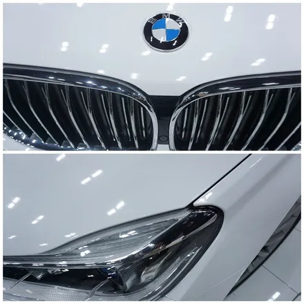 BMW 7시리즈 화이트유광 제주전체랩핑!! / 제주 도남동