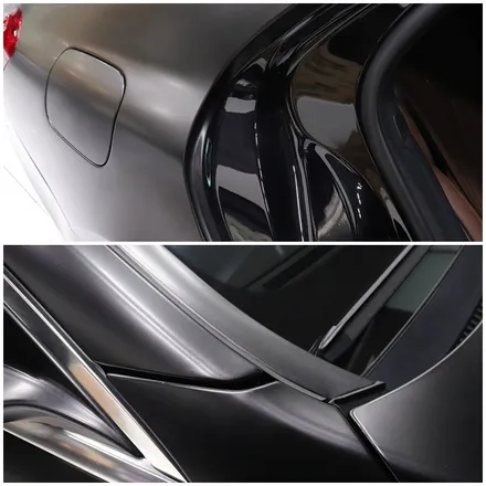제주전체랩핑 벤츠 S63AMG 3M1080 사틴블랙!! / 제주 도남동