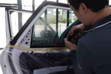 기아 셀토스! 제주 썬팅 전문 브이쿨도남에서 브이쿨썬팅 시공! / 제주 도남동
