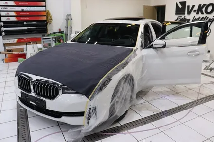 BMW 530i 확 바뀐 제주브이쿨 도남점 신차패키지 시공! / 제주 도남동